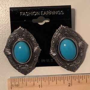 Vintage metal earrings